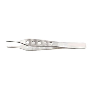 Pinzas Quirúrgicas Premium para Tejidos 1x2 Dientes, 4-3/4" 12.1cm, Pinza Ligera Fenestrada de Acero Inoxidable, Instrumentos Médicos - Product Image 1
