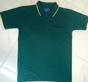 เสื้อโปโลทรงปกติ แขนสั้น ผลิตจากโพลีเอสเตอร์ผสมสแปนเด็กซ์ เสื้อโปโลแบบสั่งทำพิเศษเพื่อประสิทธิภาพสูง - Product Image 4