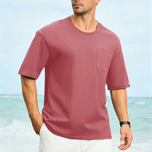 T-shirt Homme Personnalisé à la Mode, 100% Coton, Col Rond, Respirant, Style Hip Hop, T-shirt à Manches Courtes Surdimensionné - Product Image 4