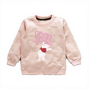 Pull à col rond à manches longues pour enfants, logo personnalisé imprimé, design tendance, vente en gros OEM bon marché, t-shirt à manches longues grande taille pour hommes - Product Image 1