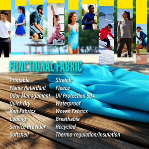 Personalizado Impresso Matte 200gsm 4-Way Stretch Nylon 80% Spandex 20% Tecido de malha para Sportswear Colchões para Swimwear Vestuário - Product Image 6