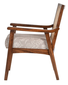 Sillón Moderno de Mediados de Siglo, Tapizado, con Estructura de Madera Sólida, Ergonómico, para Sala de Estar - Product Image 4
