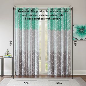 Tenda Oscurante Stampata Nera Totale, Pannello Singolo con Mantovana - Product Image 3