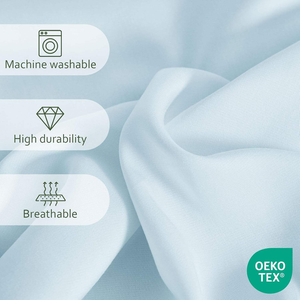 4Pcs Bamboo Bed <b>Sheet</b> Bedding Set <b>Flat</b> <b>Sheet</b>/<b>Fitted</b> <b>Sheet</b> Bedsheet With 2 Pillow Case - Product Image 5
