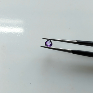 Ametyste africaine naturelle 4MM taille cœur violet, pierres précieuses de qualité supérieure pour la fabrication de bijoux - Product Image 3