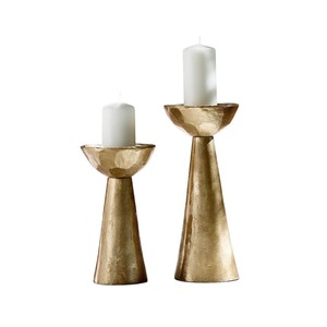 Wholesale Hammered <b>Silver</b> Taper Candle Holder Distressed Metal <b>Candlestick</b> Stand for Luxury Wedding Centerpiece Home Decor - Product Image 4