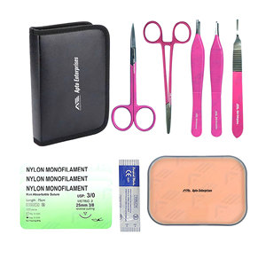 Medical Students Surgical Customized Complete <b>Suture</b> Practice Training <b>Kit</b> Customized Surgical Medic Instruments - Product Image 1