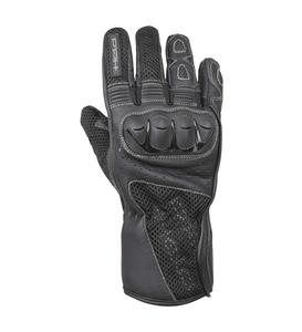 Gants de moto personnalisés en cuir de vachette chauds, à doigts entiers, compatibles écran tactile, imperméables, anti-UV, respirants et coupe-vent pour la course - Product Image 2