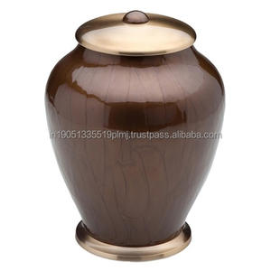 Wholesale Brass Engraved American Style Black and Gold Customized Durable Cremation <b>Urns</b> <b>for</b> Human and Pet <b>Ashes</b> - Product Image 3