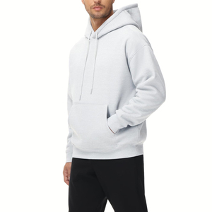 Prix de gros – Sweat à capuche en molleton épais pour homme, coupe classique, sur mesure, fabrication personnalisée, 100 % coton, séchage rapide, respirant, avec poche - Product Image 1