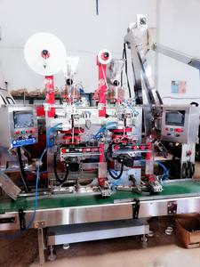 Ligne de machines d'emballage, de remplissage, de bouchage et d'étiquetage entièrement automatique pour petits sacs, pots, boîtes de conserve, poudre de snus - Product Image 4