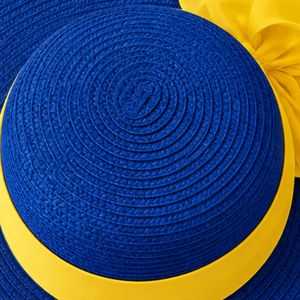 <b>Women</b> Greek Inspired Floppy <b>Hat</b> Wide Brim Fashion Sun <b>Hat</b> Elegant Sorority Style Outdoor Beach <b>Summer</b> Headwear Casual Accessory - Product Image 3