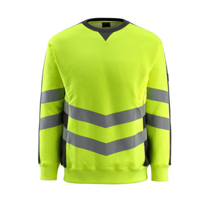 เสื้อสเวตเชิ้ตสะท้อนแสงความปลอดภัยสูง ระดับ 2 สำหรับงานอุตสาหกรรม พร้อมโลโก้ตามสั่ง - Product Image 1