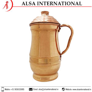 Achetez une carafe à eau fantaisie en cuivre avec motif personnalisé, design et dimensions personnalisés au meilleur prix - Product Image 3