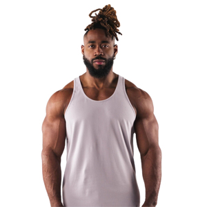 Gym Casual Knitted Stringer Tank Top <b>Men</b> Polyester Bodybuilding Sleeveless Shirt Fitness Muscle <b>Singlets</b> Workout Tank - Product Image 3