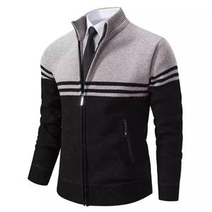 เสื้อสเวตเตอร์ขนนุ่มบุขนหนาสำหรับผู้ชาย รุ่นใหม่ประจำฤดูใบไม้ร่วงและฤดูหนาว ปี 2025 คอเต่าครึ่งตัว - Product Image 1