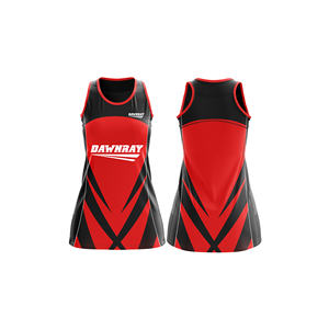 เสื้อเจอร์ซีย์เน็ตบอลแบบซับลิเมชั่นระดับพรีเมียม |   ชุดยูนิฟอร์มเน็ตบอลแบบซับลิเมชั่นพร้อมโลโก้ทีม ชื่อ และหมายเลข |   โพลีเอสเตอร์ที่ระบายอากาศได้ดี - Product Image 1