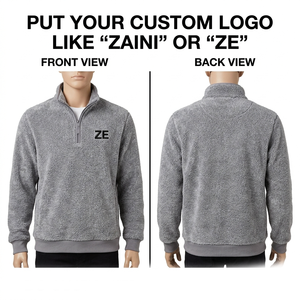 240g Premium Polyester Polar Fleece Running <b>Jacket</b> <b>Men's</b> Autumn Navy Blue Breathable Waterproof Quick Dry Reflective Chest Panel - Product Image 1