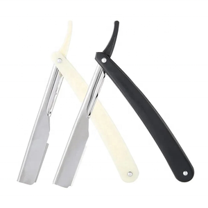 OEM Japanese Style Men's Safety Razor Beard Shaving Custom Half Blade Barber Razor Stainless Steel Single Blade Salon Bikini Use - Product Image 6