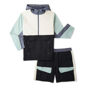 Custom Logo Best Quality Windbreaker Short Set Nylon Windbreaker Shorts Set Women Two Piece <b>Wind</b> <b>Breaker</b> Set 2026 - Product Image 1