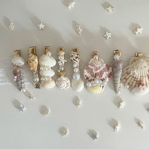 Barrette à cheveux en coquillage naturel, faite à la main, style côtier, accessoire de cheveux bohème pour femmes et filles, vente en gros Vietnam - Product Image 5