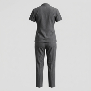 Meilleures ventes : Ensembles d'uniformes médicaux pour infirmières avec poches, tenues d'hôpital d'été - Product Image 2