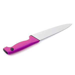 Couteau de chef professionnel de 20 cm avec lame en acier inoxydable tranchante pour couper, hacher, trancher et préparer les aliments au quotidien en cuisine - Product Image 2