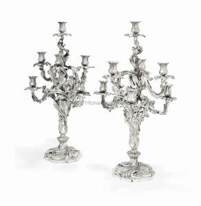 Candélabre en aluminium de conception traditionnelle pour la décoration élégante de salle à manger d'éclairage d'événement et la mise en scène de pièce maîtresse - Product Image 2