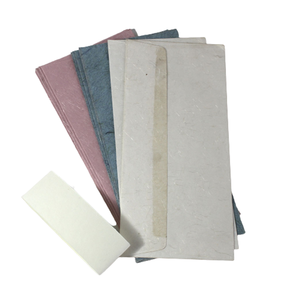 Very Smooth Paper Recycled Handmade Cotton/Silk Paper Which Wood Free Acid Free Envelopes <b>Sets</b> - Product Image 3