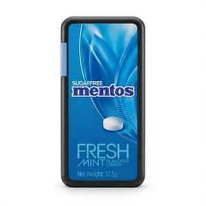 Mentos - Caramelos Masticables Sin Azúcar con Sabor a Menta Fresca, 17.5g, Caja de 12 Unidades - Product Image 2
