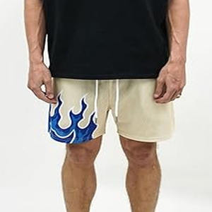 Short de sport pour homme, taille élastique, couleur unie, en polyester, pour la course à pied et le jogging, par Dress Sports - Product Image 3