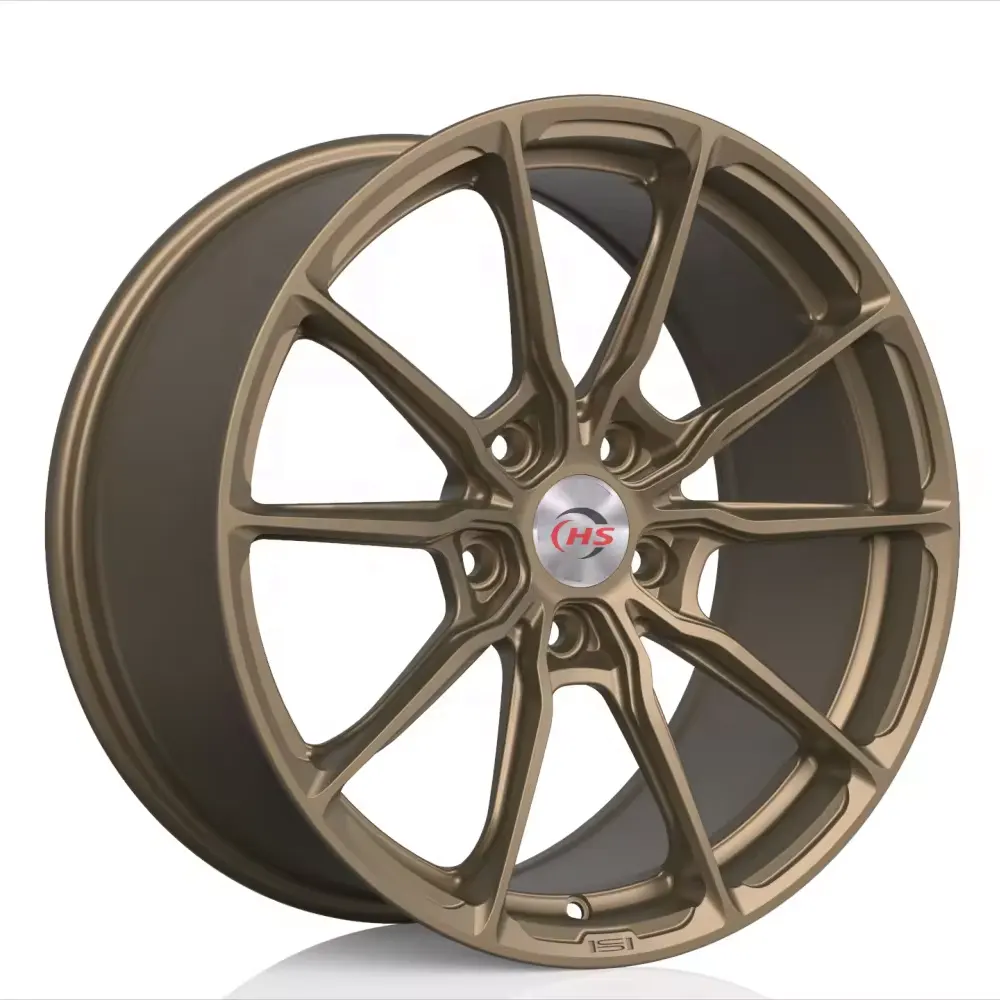 16 17 18 19 inch 5x112 5 Spoke Special Alloy Wheel Bronze/Black/Golden Forged Rims for Mercedes benz