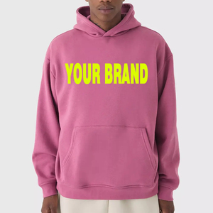 Sudadera con Capucha Personalizada de Alta Calidad, 350gsm, Talla Grande, con Bordado y Serigrafía Bajo Demanda, en Felpa de Algodón - Product Image 2