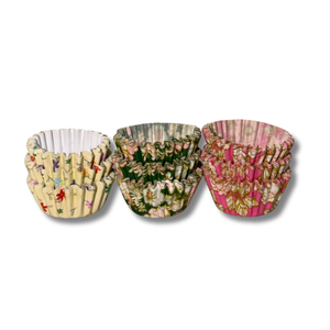 Flower Petal Glassine Disposable Oven Safe Heat Resistant Non-Stick Birthday Cupcake <b>Molds</b> for <b>Cake</b> Baking - Product Image 6