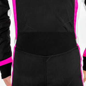 Combinaison de karting de sport automobile légère personnalisée, impression par sublimation, tissu polyester, couleurs résistantes à la décoloration, logo personnalisé, adultes - Product Image 6