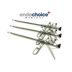 Tiết niệu lithotripter thiết bị thẳng ureteroscopy lithotriptoscope Bộ đá đấm với vỏ bọc và thị giác obtuator - Product Image 5