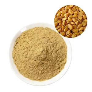 Poudre de graines de fenugrec de haute qualité à base de plantes, 100 % naturelle, qualité alimentaire, favorise le bien-être général - Product Image 1
