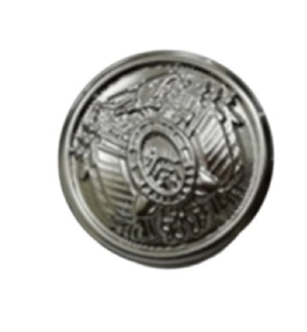 Botones de Latón Plateado para Uniformes al por Mayor, Nuevos Botones para Uniformes Hechos en Alemania para la República de Bolivia - Product Image 4