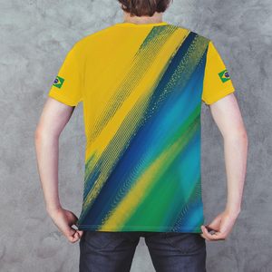 เสื้อฟุตบอลทีมชาติแบบกำหนดเอง เสื้อยืดฝึกซ้อมฟุตบอลแบบคอกลมสำหรับทุกเพศ ชุดกีฬา รับผลิตตามสั่ง ขายส่งจำนวนมาก - Product Image 6