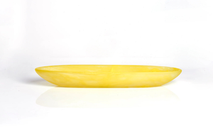 Bandeja Decorativa Multifuncional Ovalada con Patrón Abstracto de Frutas en Resina, Diseño Moderno y Lujoso, Empaque Individual con Asa - Product Image 5