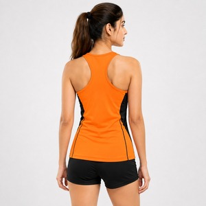 Camiseta sin mangas de alta calidad para mujer, que ofrece suavidad, comodidad, un ajuste relajado y una durabilidad confiable para un estilo de vida activo y uso diario. - Product Image 5