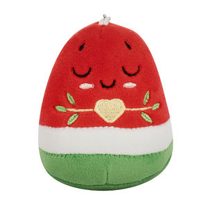 Llavero de Peluche de Sandía de Alta Calidad - 8cm, Lindos Juguetes de Peluche para Niños, Regalo Islámico para Eid y Ramadán al Mejor Precio Competitivo - Product Image 1