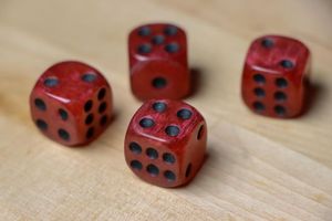 ASSISTANT HANDMADE RESIN PATTERN ECO-friendly Portable 6 Sided Acrylic Round Corner Standard Game D6 <b>Dice</b> for Yahtzee Game - Product Image 2