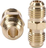 Raccords de précision en laiton à raccord évasé 1/4" 3/8" Filetages SAE NPT/BSPT Classe basse pression 150 Filetage à l'inglet OEM Personnalisable pour