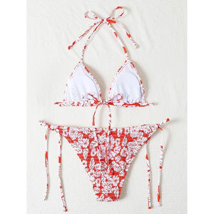 Conjunto de Bikini Personalizado para Mujer, Traje de Baño Sexy de Dos Piezas, Proveedor de Ropa de Playa - Product Image 2
