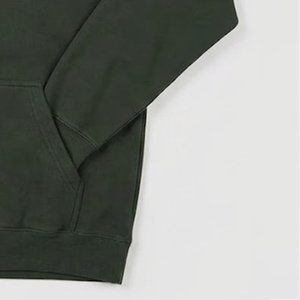 Sudadera con Capucha para Mujer al por Mayor con Logotipo Personalizado, Verde, de Algodón y Felpa, con Bolsillos, Estampado de Logotipo Frontal, Ropa de Otoño, Estilo Urbano - Product Image 6