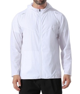 2025 Số Lượng Lớn Chất Lượng Hàng Đầu Zip up Chạy Thể Thao Mặc Dài Tay Áo Áo Gió Áo Khoác Biểu Tượng Tùy Chỉnh Mùa Thu Áo Khoác Ngoài Trời Cho Nam Giới - Product Image 2