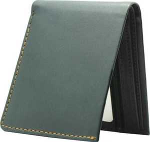 Cartera Popular para hombre, nuevo diseño de alta calidad, cartera RFID de cuero genuino rojo, carteras delgadas sólidas de cuero de lujo para hombre, tarjeta de crédito - Product Image 6