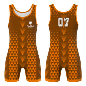 Ropa deportiva de lucha libre, conjunto de competición Plada Sports, proveedor de uniformes deportivos de lucha libre, equipo de fitness para lucha libre - Product Image 4