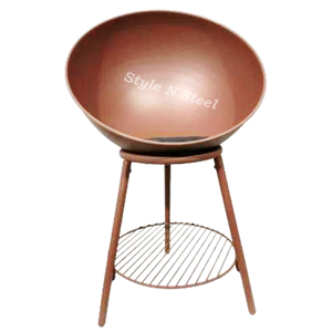 Wire Stand Top Trending Iron <b>Fire</b> <b>Pit</b> Durable Freestanding Wood/Coal Burning Outdoor Heating for Patio Garden - Product Image 2